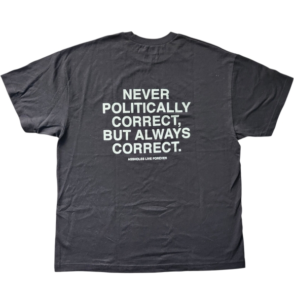 Assholes Live Forever Politically Correct Funny Graphic Tee - Picture 4 of 4